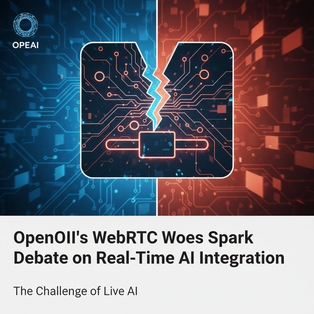 OpenAI's WebRTC Woes Spark Debate on Real-Time AI Integration