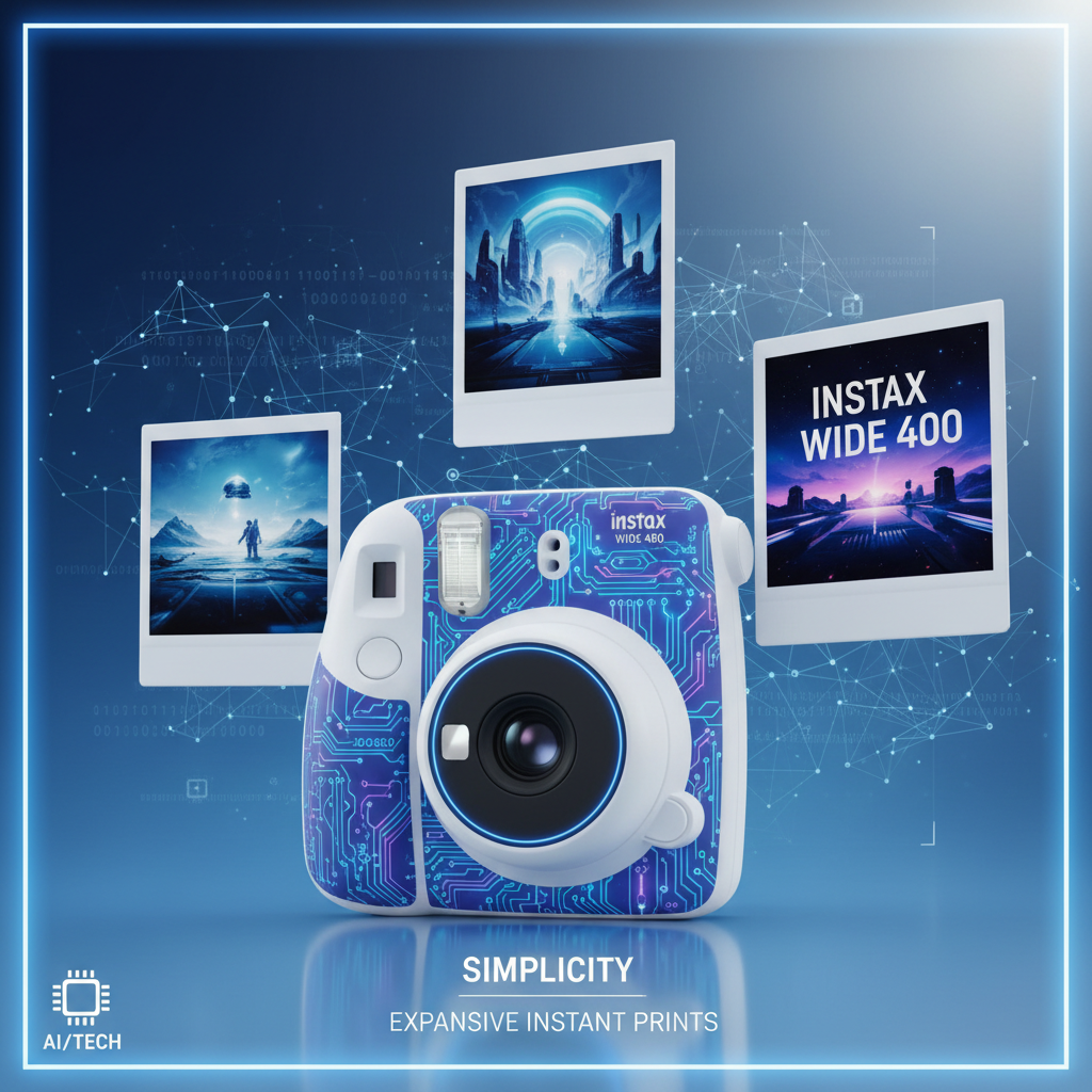 Instax Wide 400 Embraces Simplicity with Expansive Instant Prints