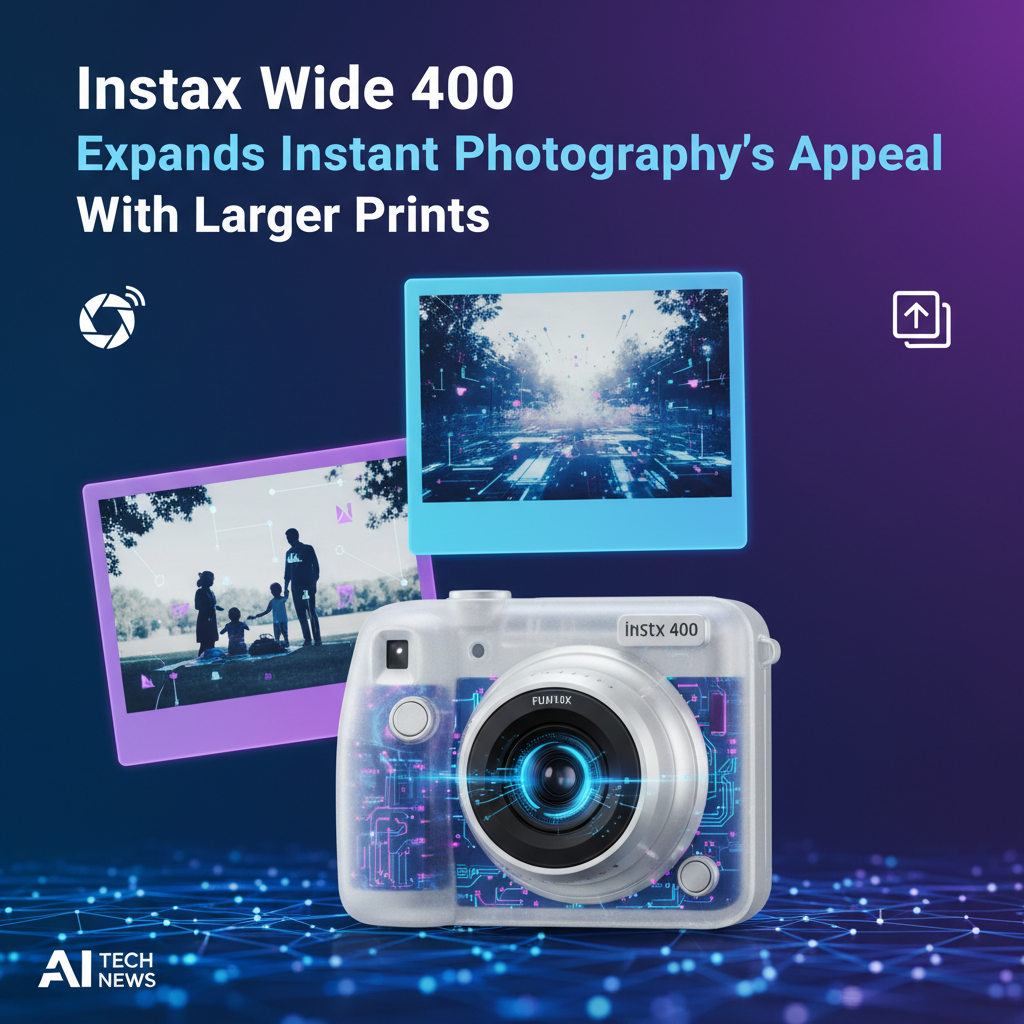 Instax Wide 400 Expands Instant Photography's Appeal with Larger Prints