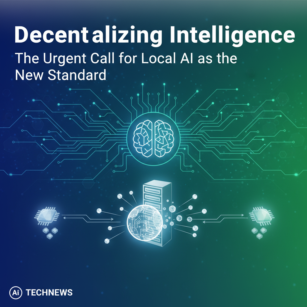 Decentralizing Intelligence: The Urgent Call for Local AI as the New Standard