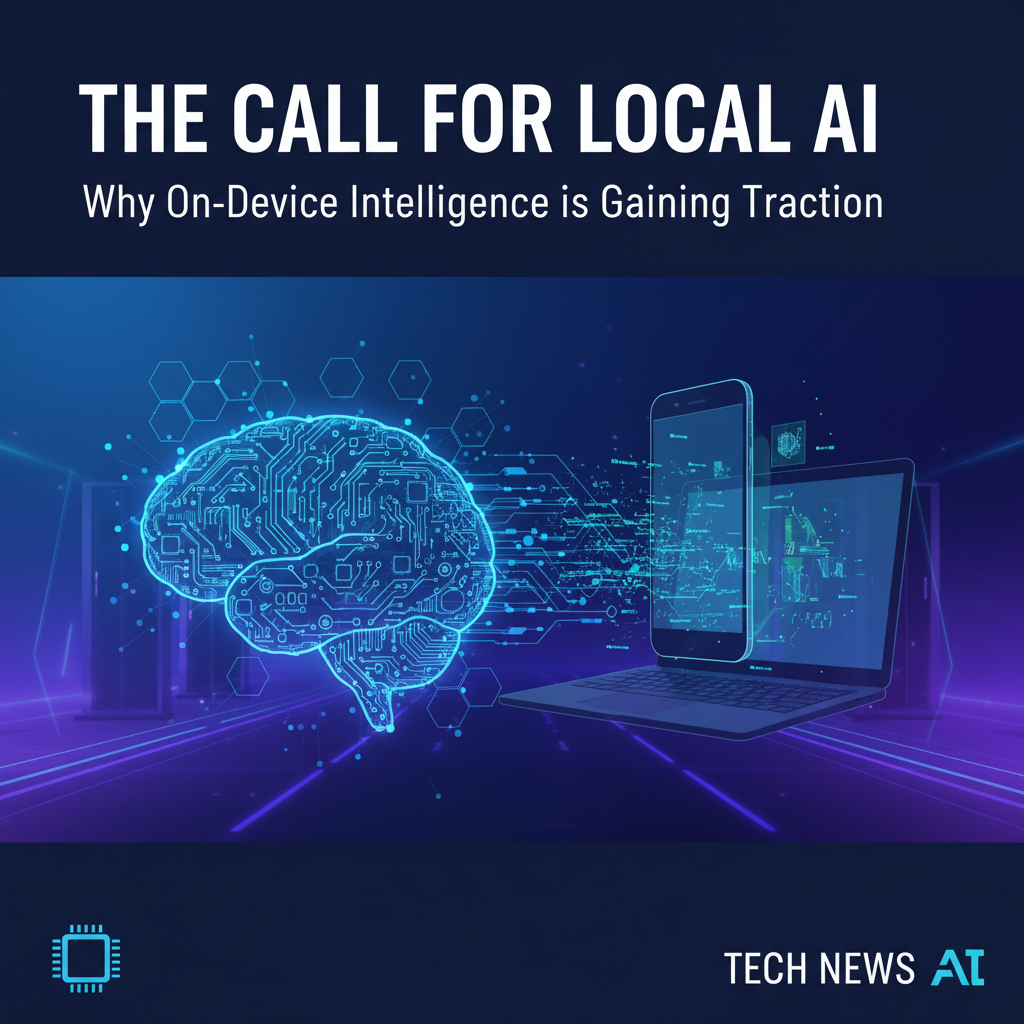 The Call for Local AI: Why On-Device Intelligence is Gaining Traction