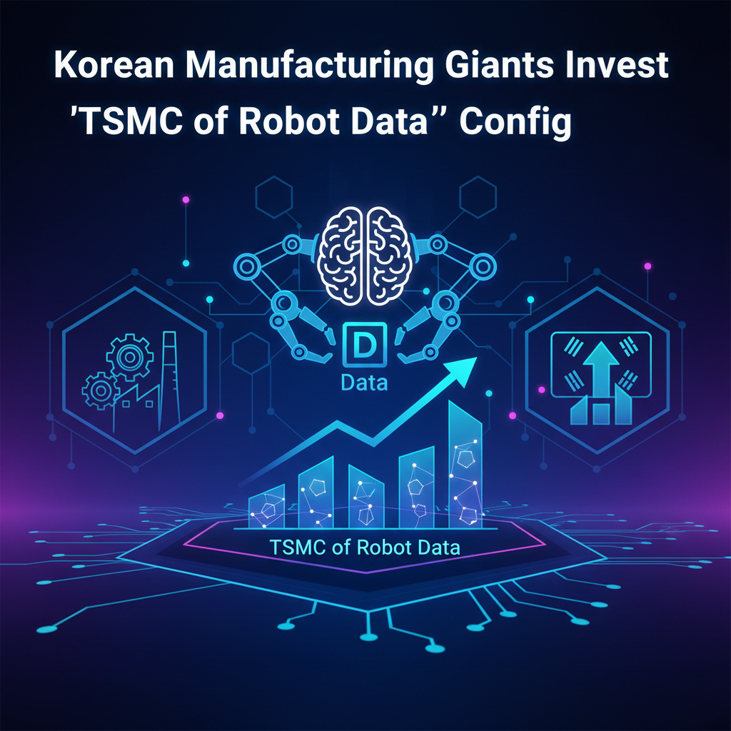Korean Manufacturing Giants Invest in 'TSMC of Robot Data' Config