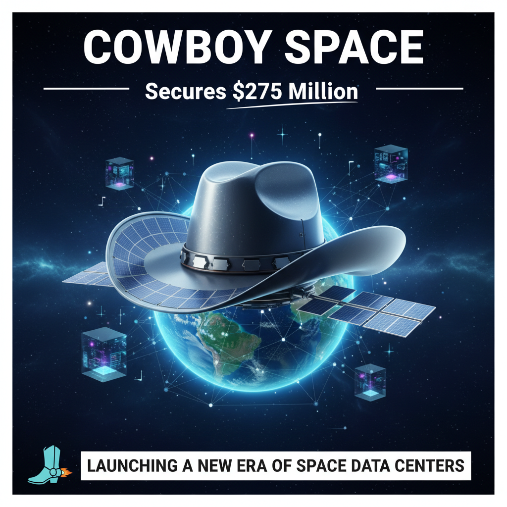 Cowboy Space Secures $275 Million to Launch a New Era of Space Data Centers