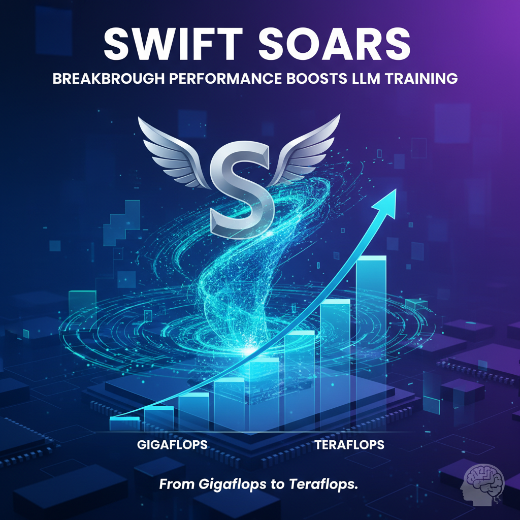 Swift Soars: Breakthrough Performance Boosts LLM Training from Gigaflops to Teraflops