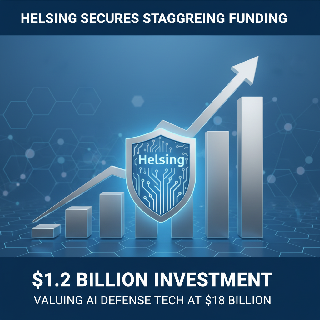 Helsing Secures Staggering $1.2 Billion Investment, Valuing AI Defense Tech at $18 Billion