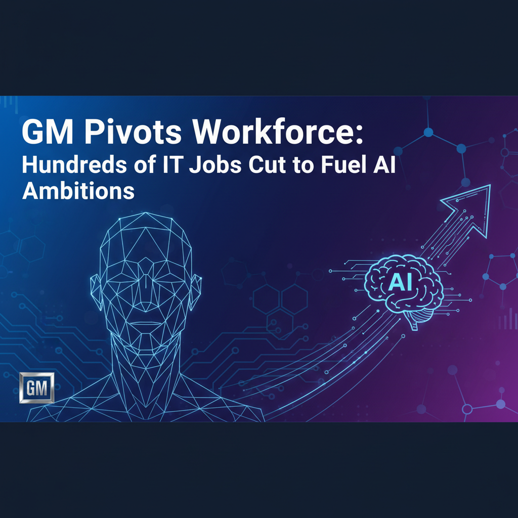 GM Pivots Workforce: Hundreds of IT Jobs Cut to Fuel AI Ambitions