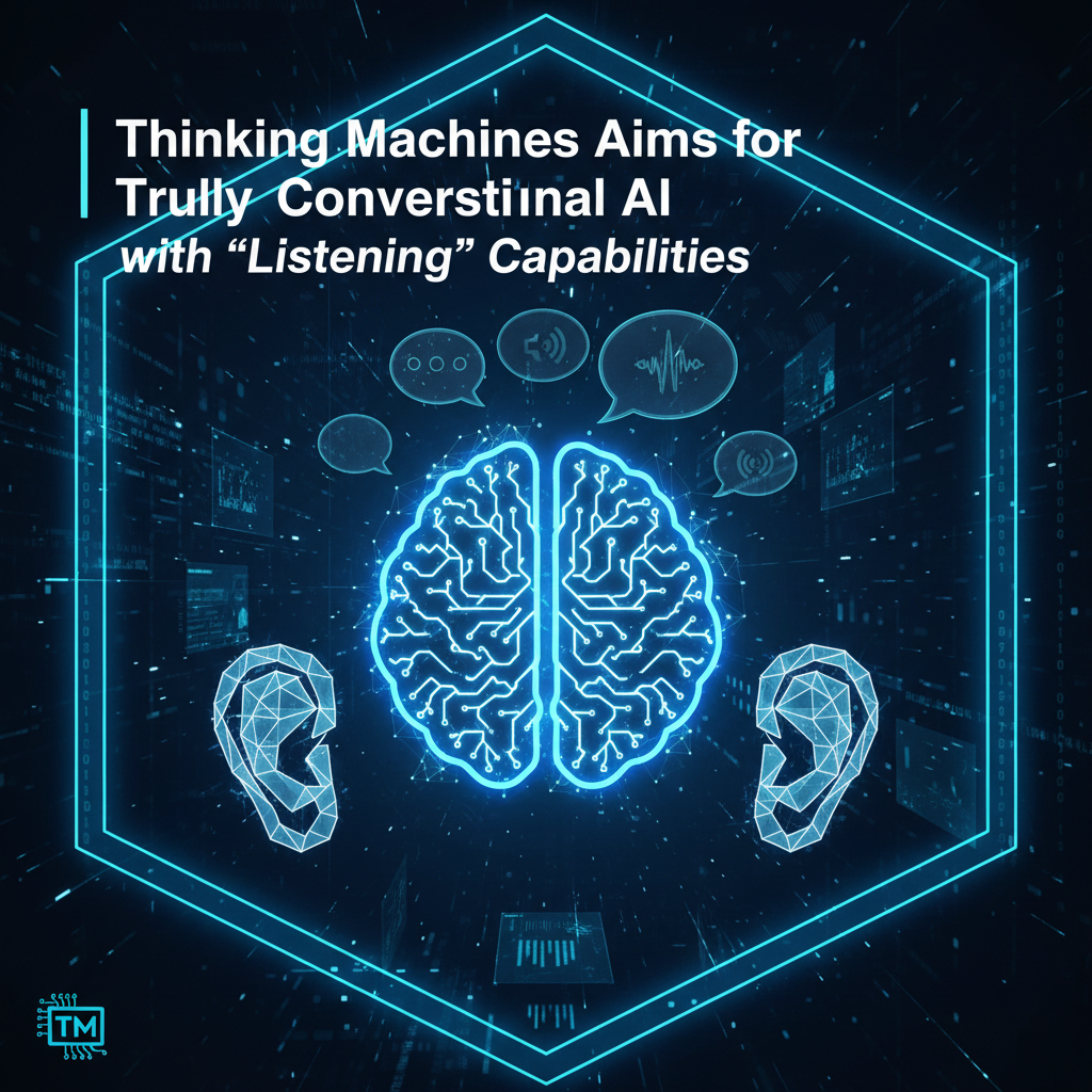 Thinking Machines Aims for Truly Conversational AI with 'Listening' Capabilities