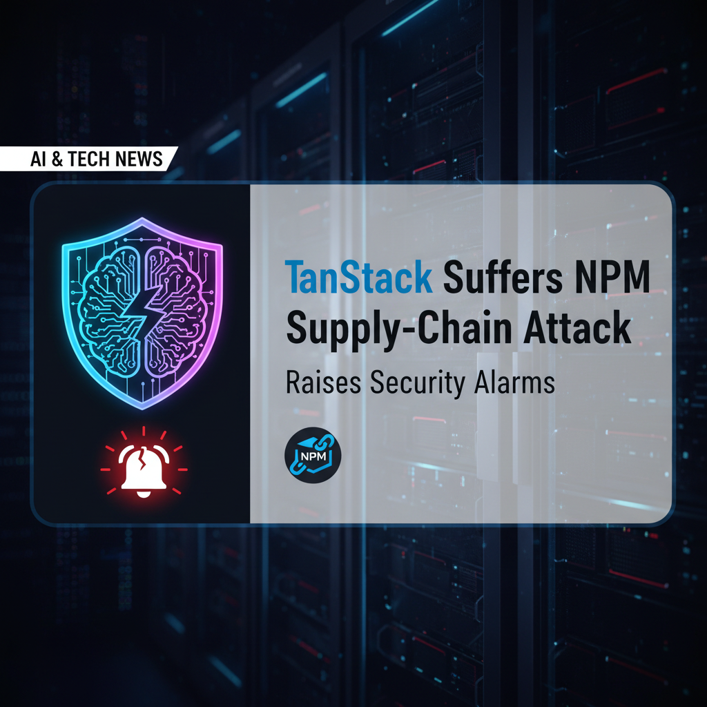 TanStack Suffers NPM Supply-Chain Attack, Raises Security Alarms