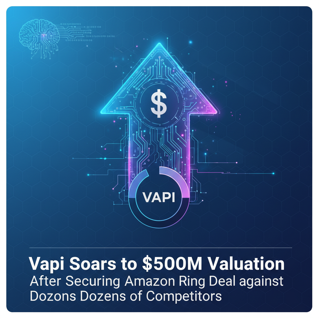 Vapi Soars to $500M Valuation After Securing Amazon Ring Deal Against Dozens of Competitors