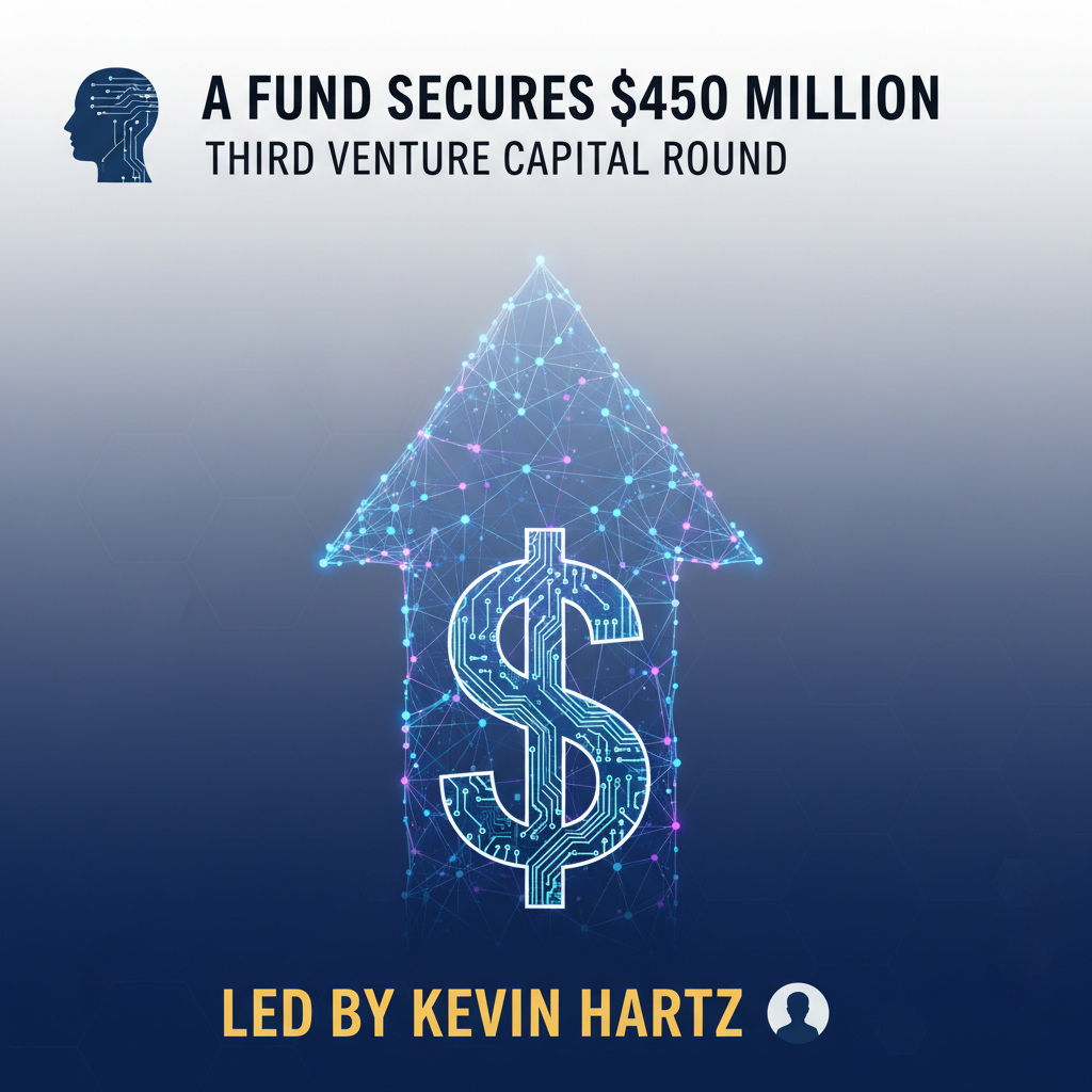 A Fund Secures $450 Million for Third Venture Capital Round, Led by Kevin Hartz