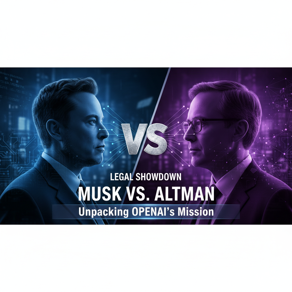 Musk vs. Altman: Unpacking the Legal Showdown Over OpenAI's Mission