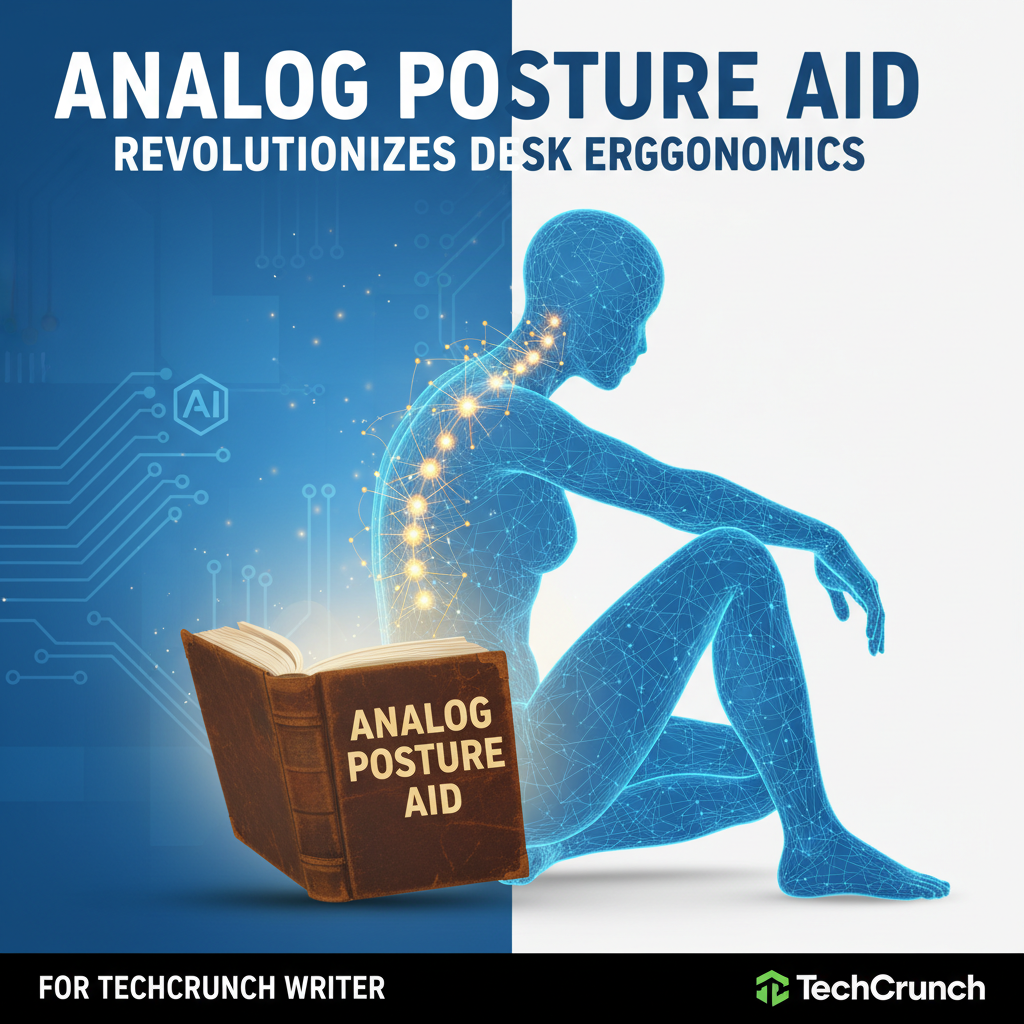 Analog Posture Aid Revolutionizes Desk Ergonomics for TechCrunch Writer
