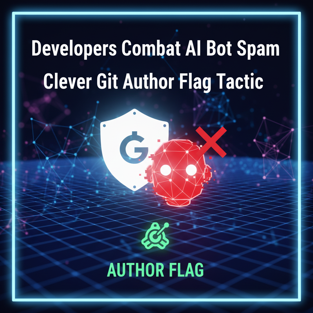 Developers Combat AI Bot Spam with Clever Git Author Flag Tactic