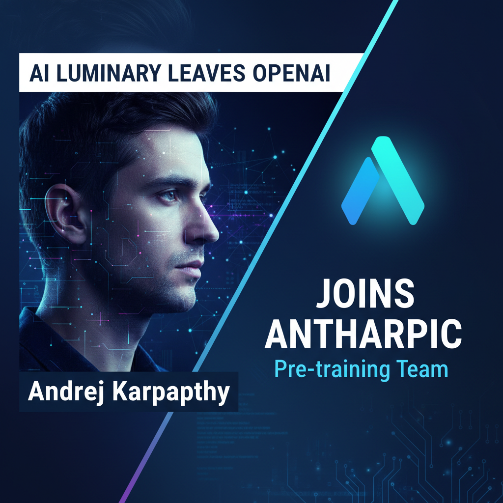 AI Luminary Andrej Karpathy Leaves OpenAI to Join Anthropic's Pre-training Team